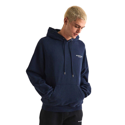 Navy - Side - MKI MIYUKI ZOKU Mens Design Studio Hoodie