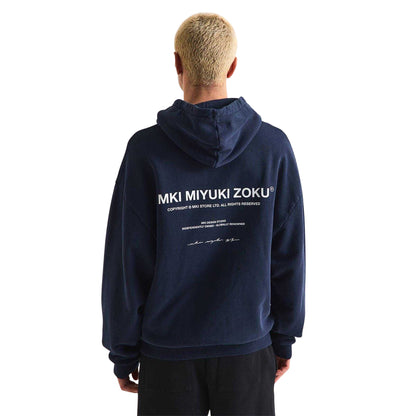 Navy - Lifestyle - MKI MIYUKI ZOKU Mens Design Studio Hoodie