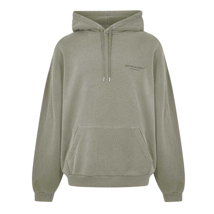 Olive - Front - MKI MIYUKI ZOKU Mens Design Studio Hoodie