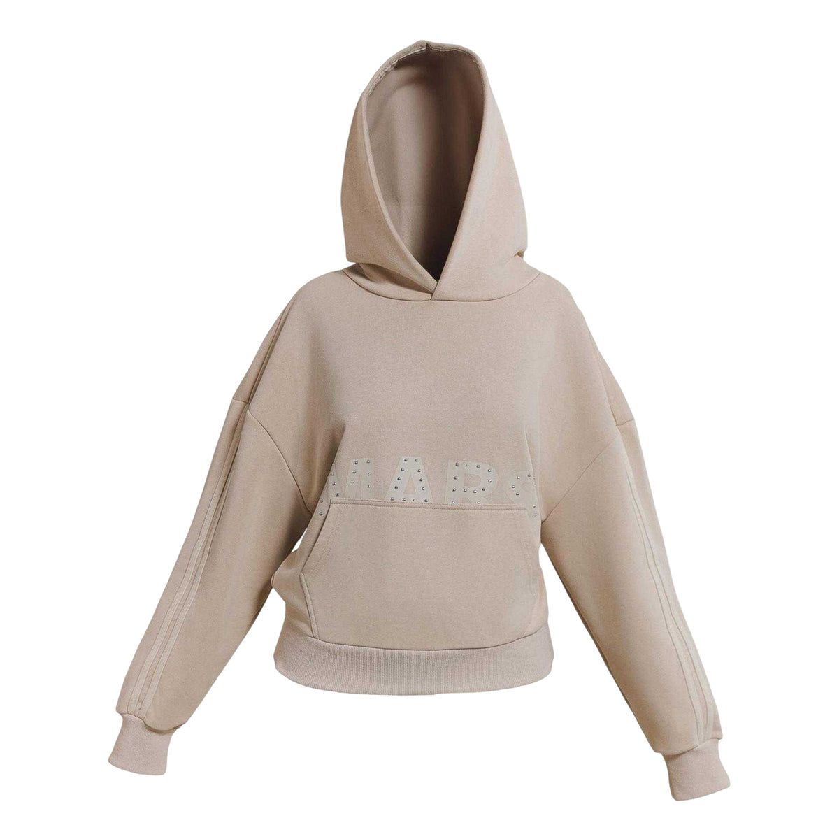 Stone - Front - Mars The Label Womens-Ladies Kiera Pullover Hoodie