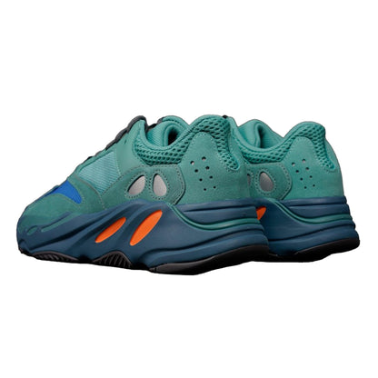 Green - Back - Yeezy Unisex Adult Boost 700 Leather Trainers