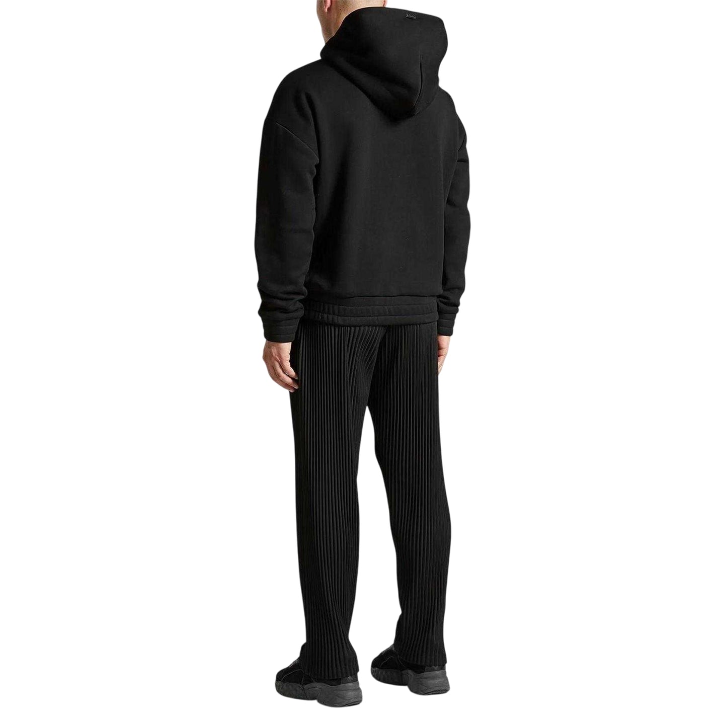 Black - Lifestyle - Maniere De Voir Mens Eiffel Tower Hoodie
