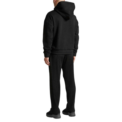 Black - Lifestyle - Maniere De Voir Mens Eiffel Tower Hoodie