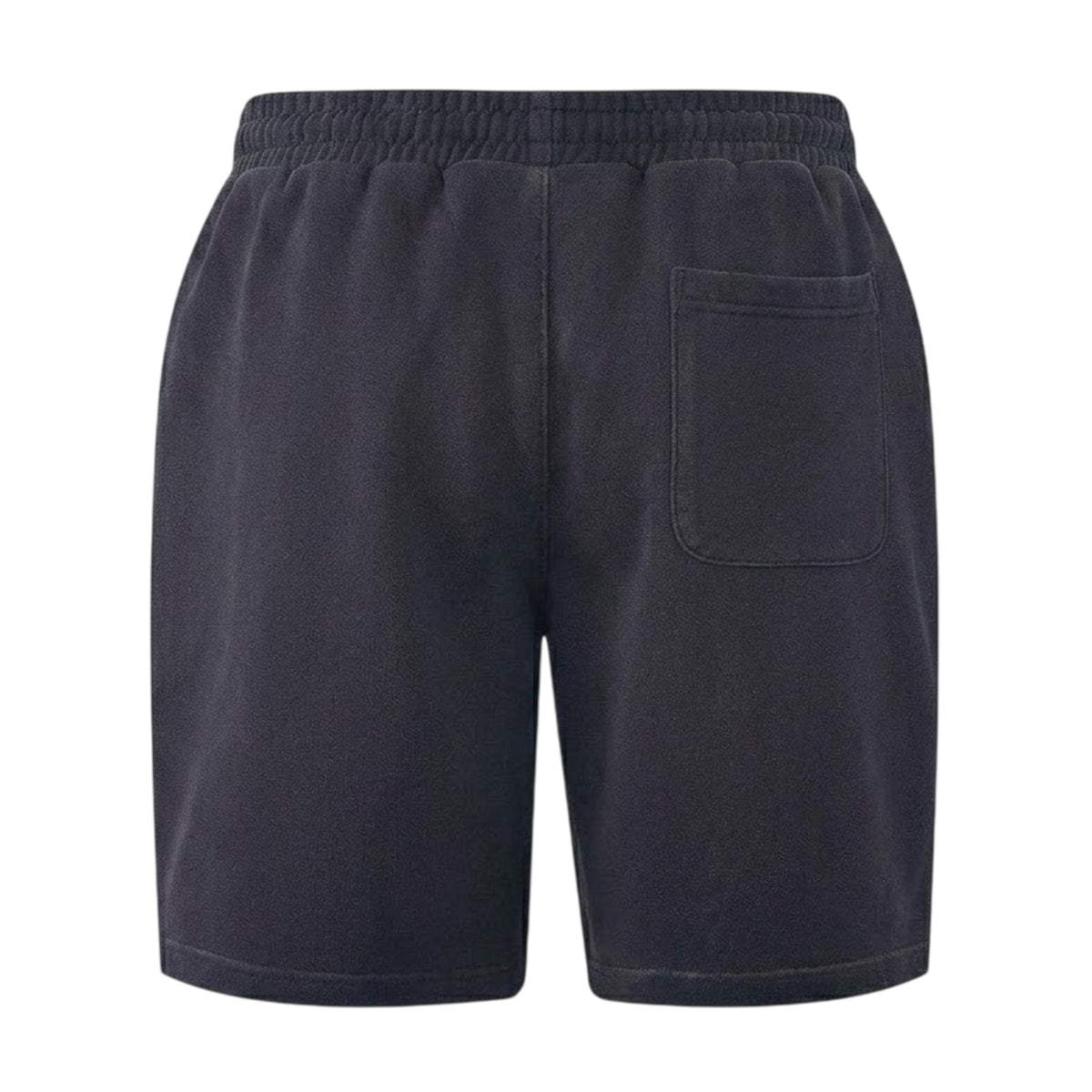 Black - Back - Pretty Boy Ugly World Mens Fleece Drawstring Regular Shorts