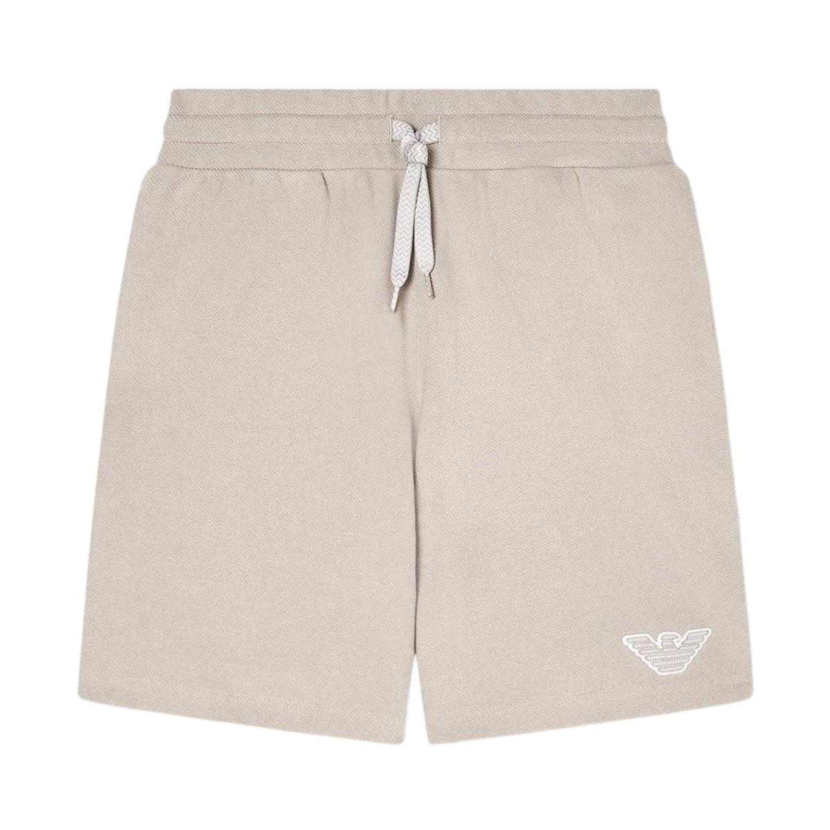 Nut - Front - Emporio Armani EA7 Mens Lightweight Sweat Shorts