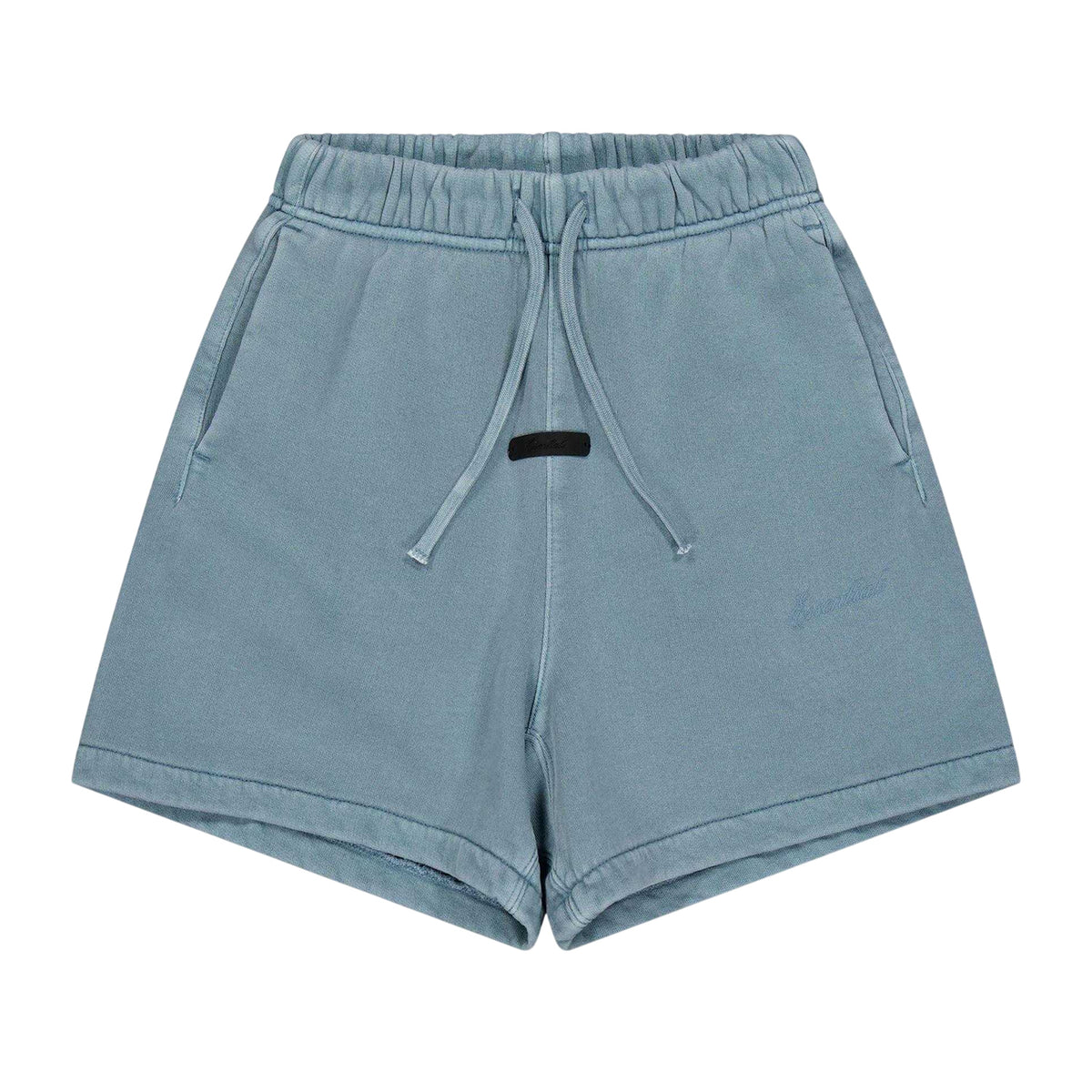 Coastal Blue - Front - Fear Of God Essentials Childrens-Kids Fleece Sweat Shorts