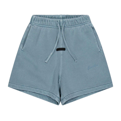 Coastal Blue - Front - Fear Of God Essentials Childrens-Kids Fleece Sweat Shorts