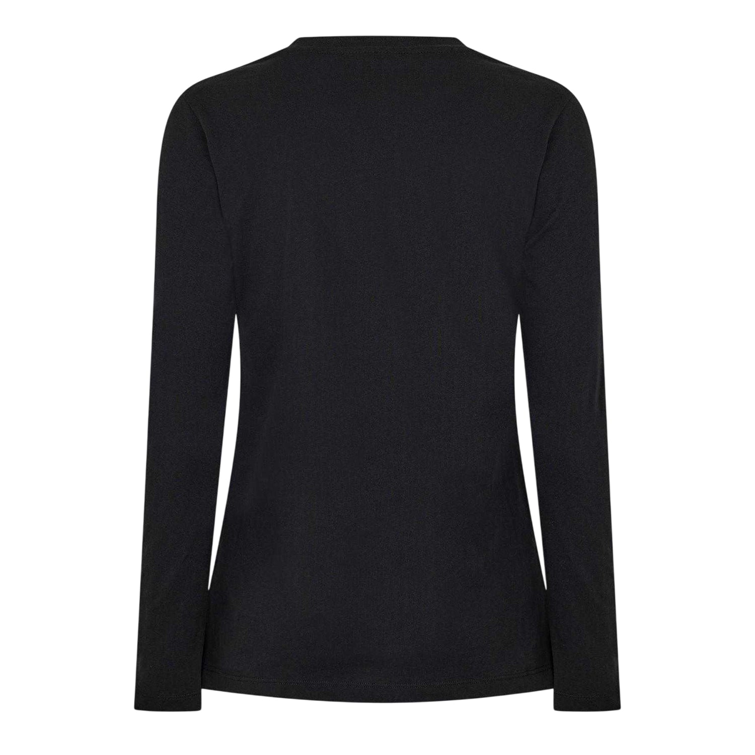 Black - Back - Belstaff Womens-Ladies Mariola Long-Sleeved T-Shirt