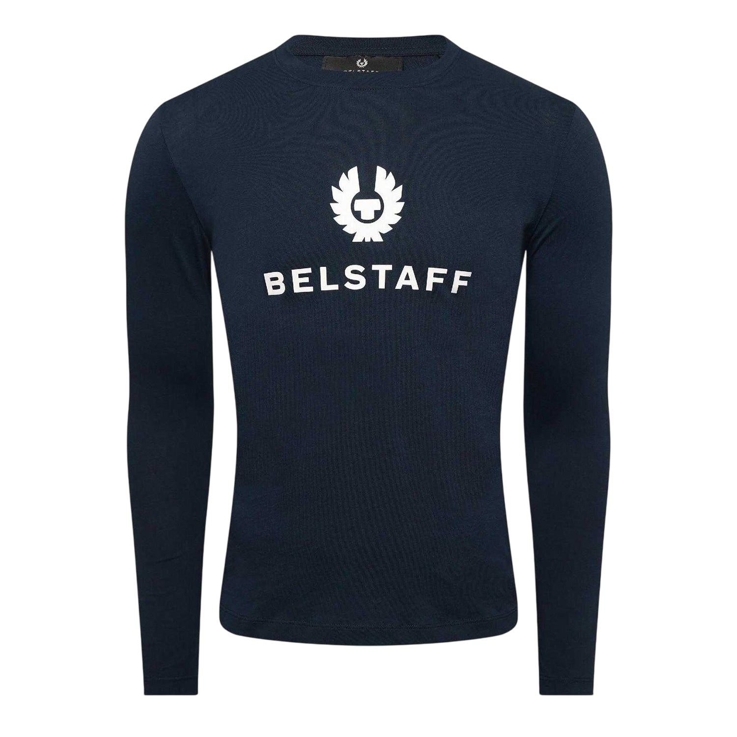 Deep Navy - Front - Belstaff Womens-Ladies Mariola Long-Sleeved T-Shirt