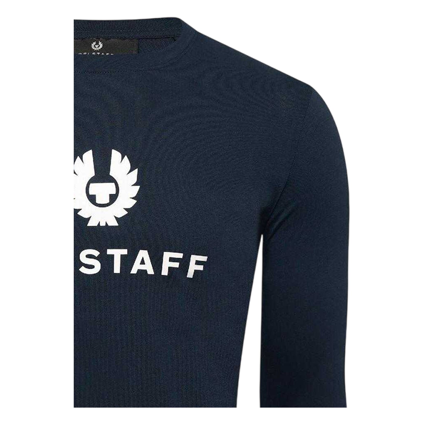Deep Navy - Side - Belstaff Womens-Ladies Mariola Long-Sleeved T-Shirt