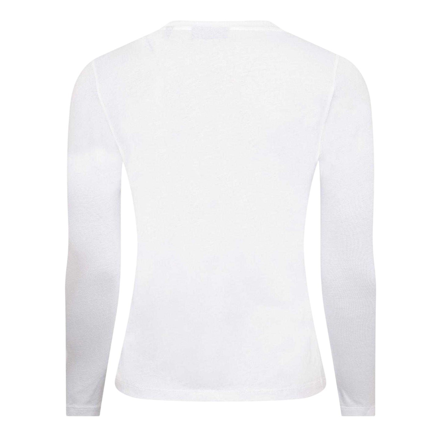 White - Back - Belstaff Womens-Ladies Mariola Long-Sleeved T-Shirt