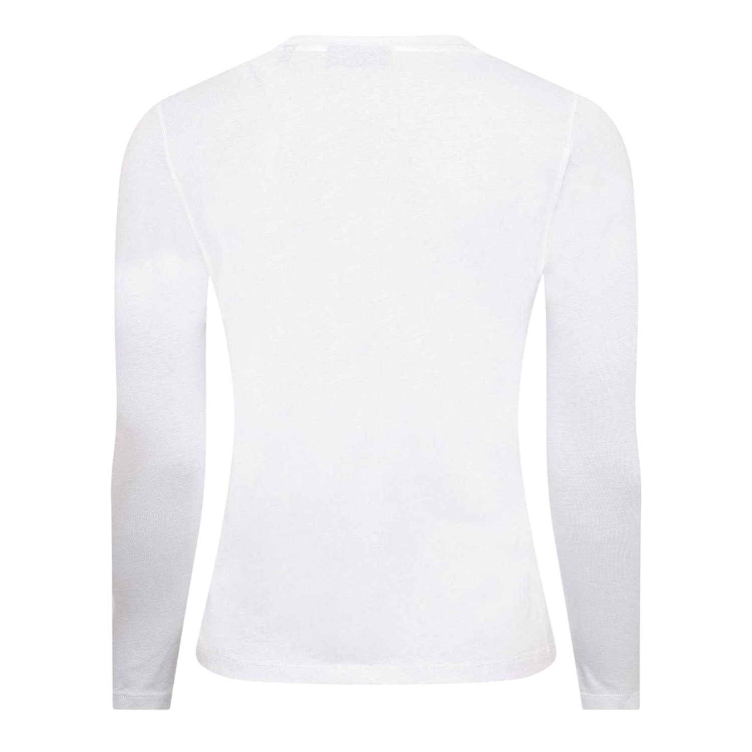 White - Back - Belstaff Womens-Ladies Mariola Long-Sleeved T-Shirt
