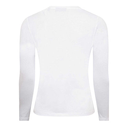 White - Back - Belstaff Womens-Ladies Mariola Long-Sleeved T-Shirt