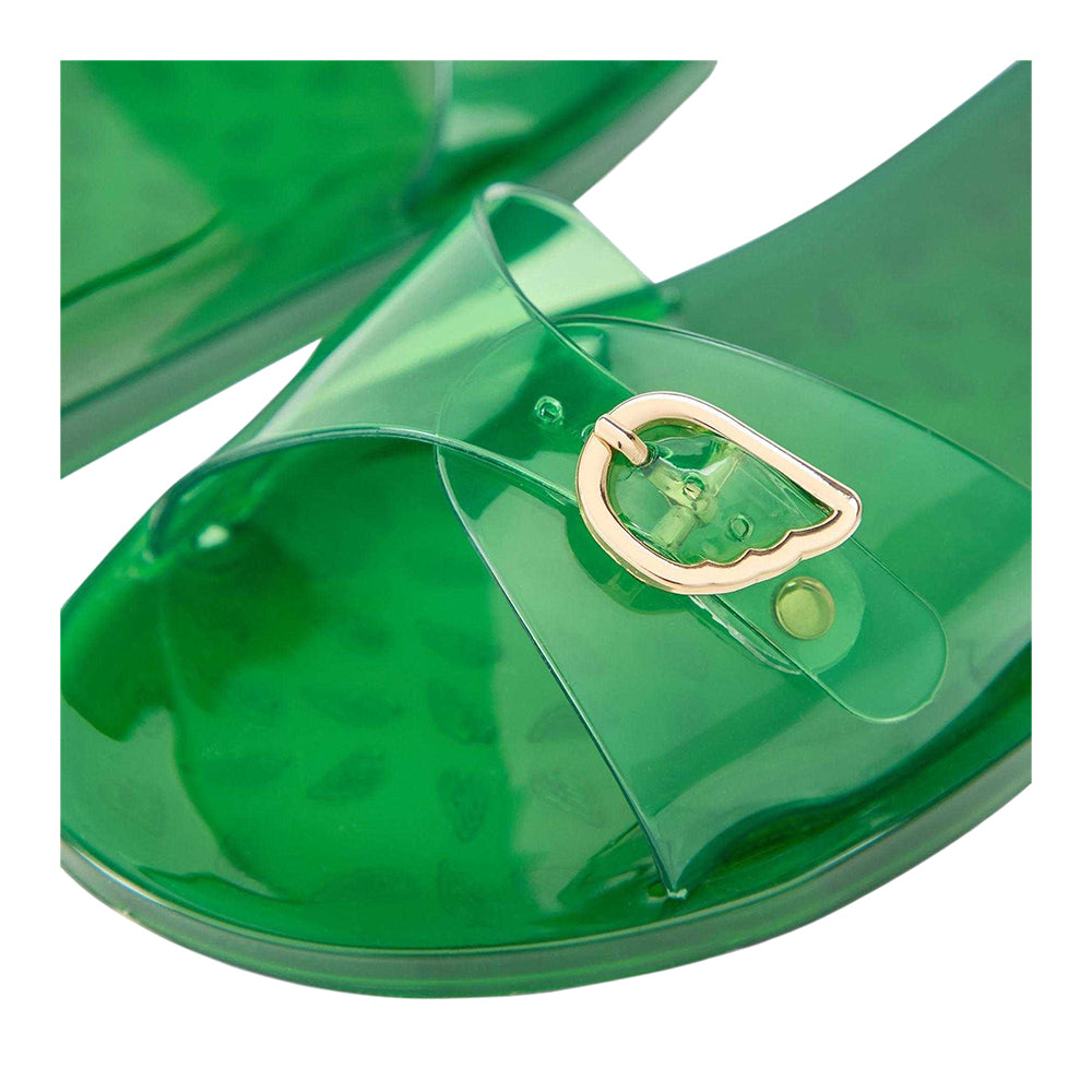Green - Lifestyle - Ancient Greek Sandals Womens-Ladies Filia Jelly Sandals