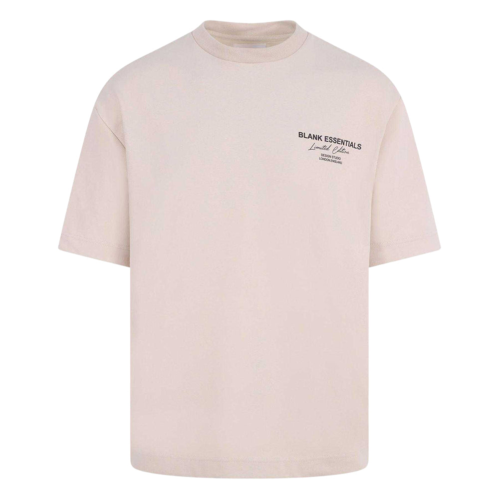 Summer Sand - Front - Blank Essentials Mens Limited Edition Oversized T-Shirt