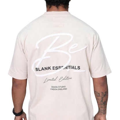 Summer Sand - Lifestyle - Blank Essentials Mens Limited Edition Oversized T-Shirt