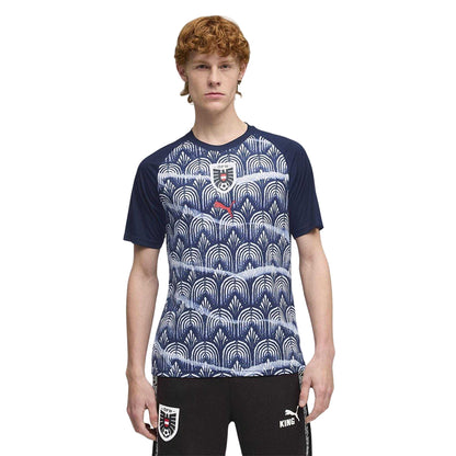 Black-White - Side - Puma Mens World Cup 2026 Austria FC T-Shirt