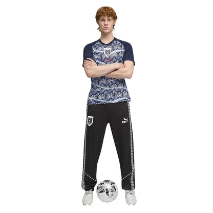 Black-White - Pack Shot - Puma Mens World Cup 2026 Austria FC T-Shirt
