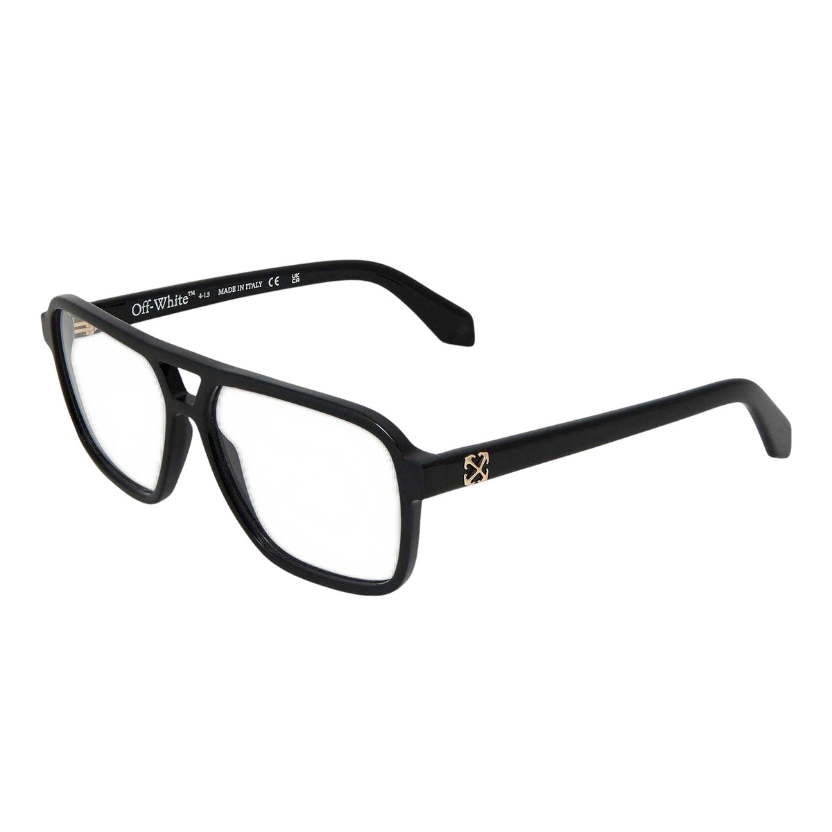 Black - Front - Off-White Womens-Ladies Style 81 Arrow Logo Sunglasses