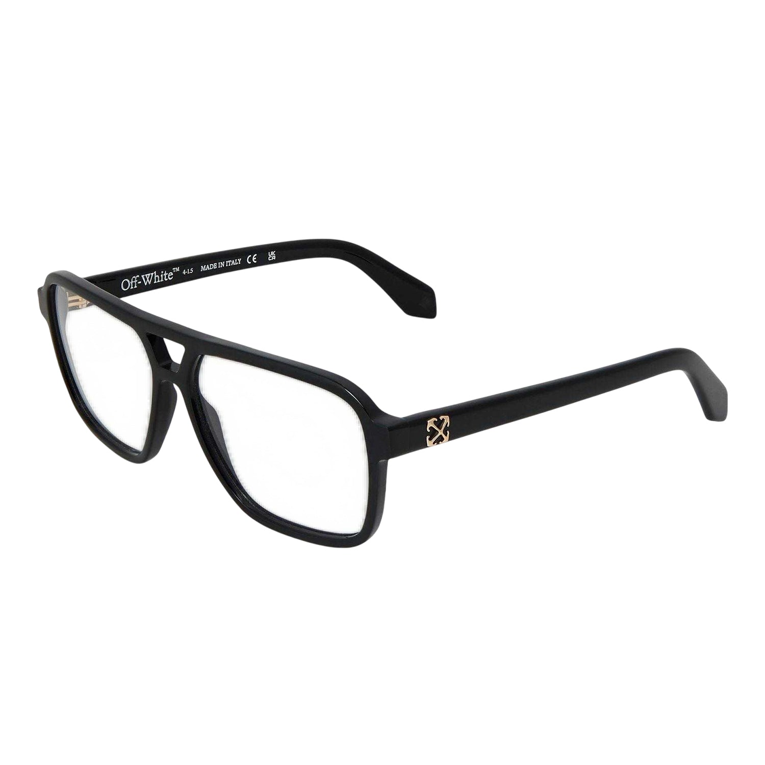 Black - Front - Off-White Womens-Ladies Style 81 Arrow Logo Sunglasses