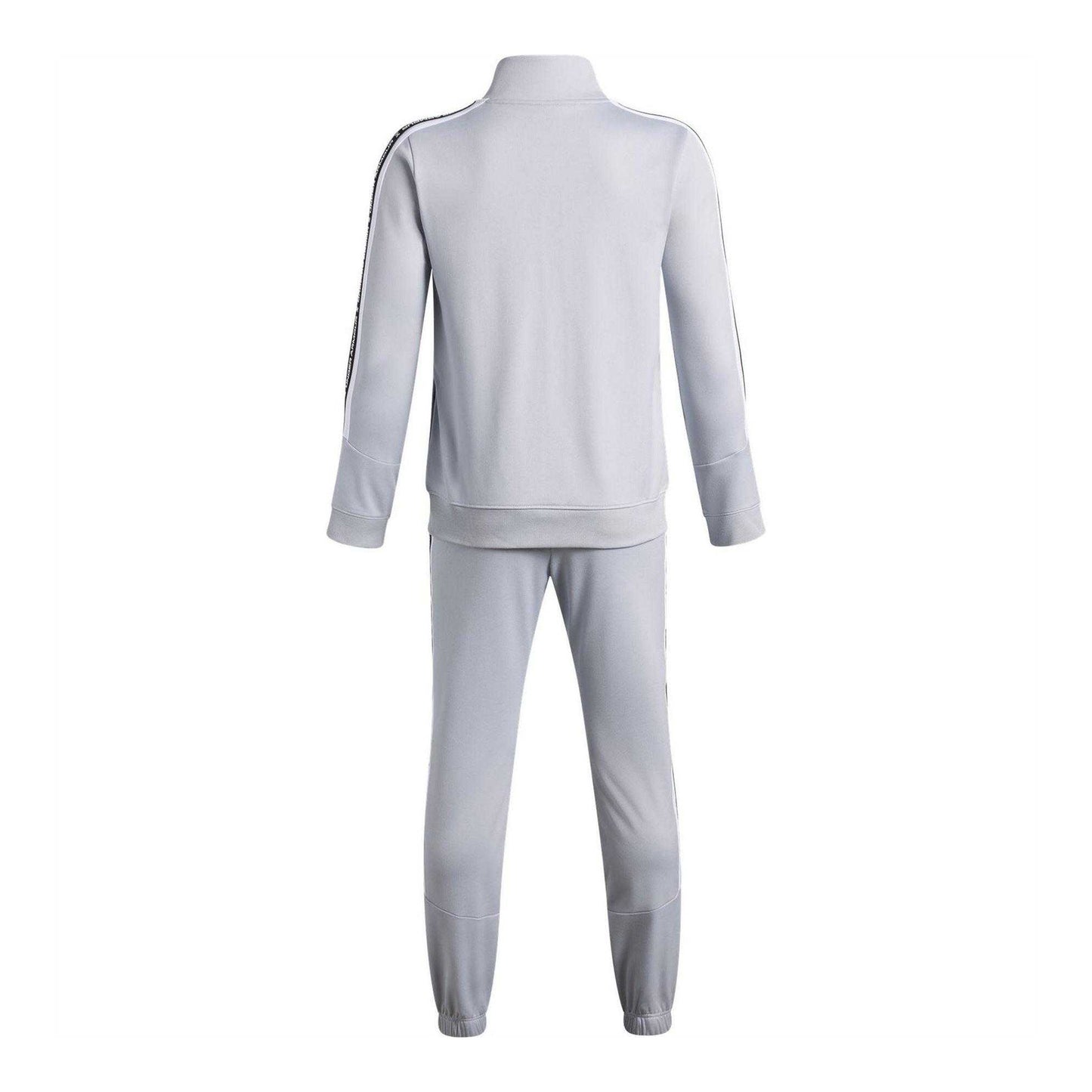Grey - Back - Under Armour Boys Icon Tracksuit Set