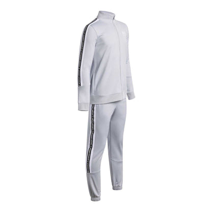 Grey - Side - Under Armour Boys Icon Tracksuit Set