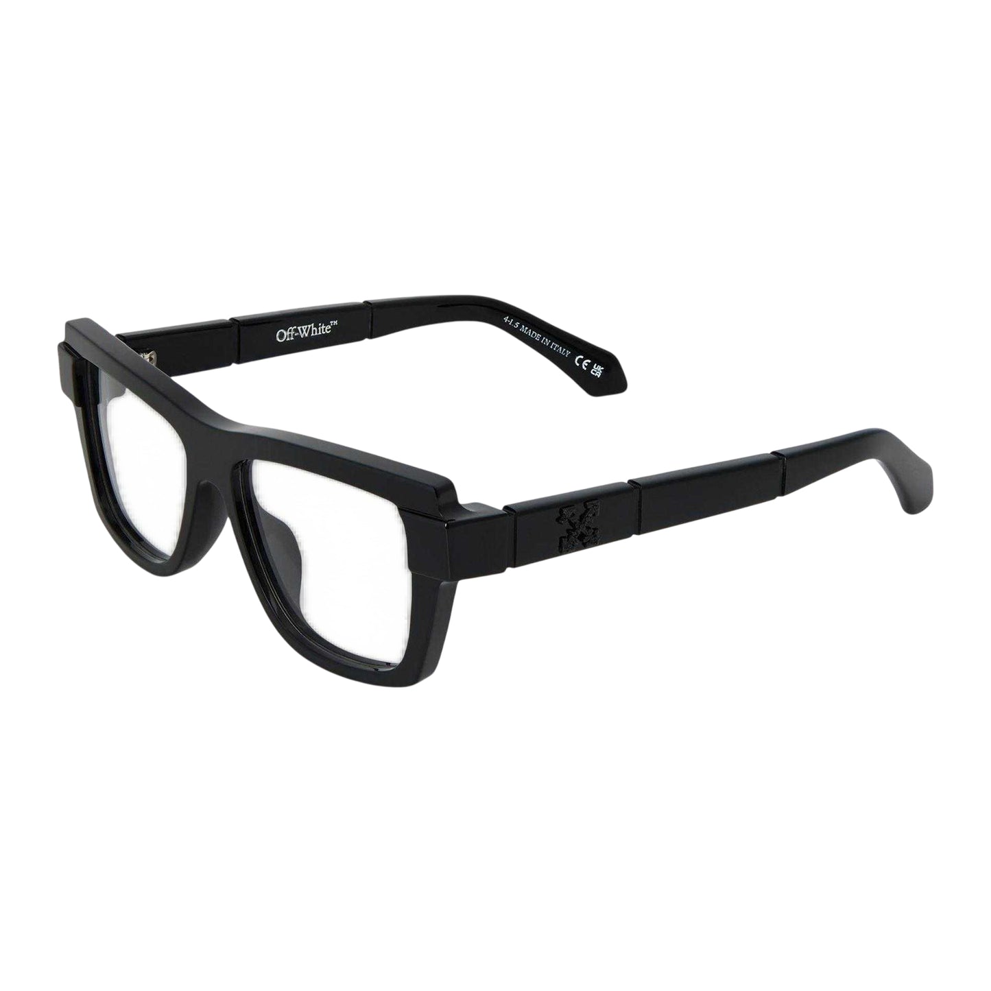 Black - Front - Off White Unisex Adult Style 8v Logo Sunglasses