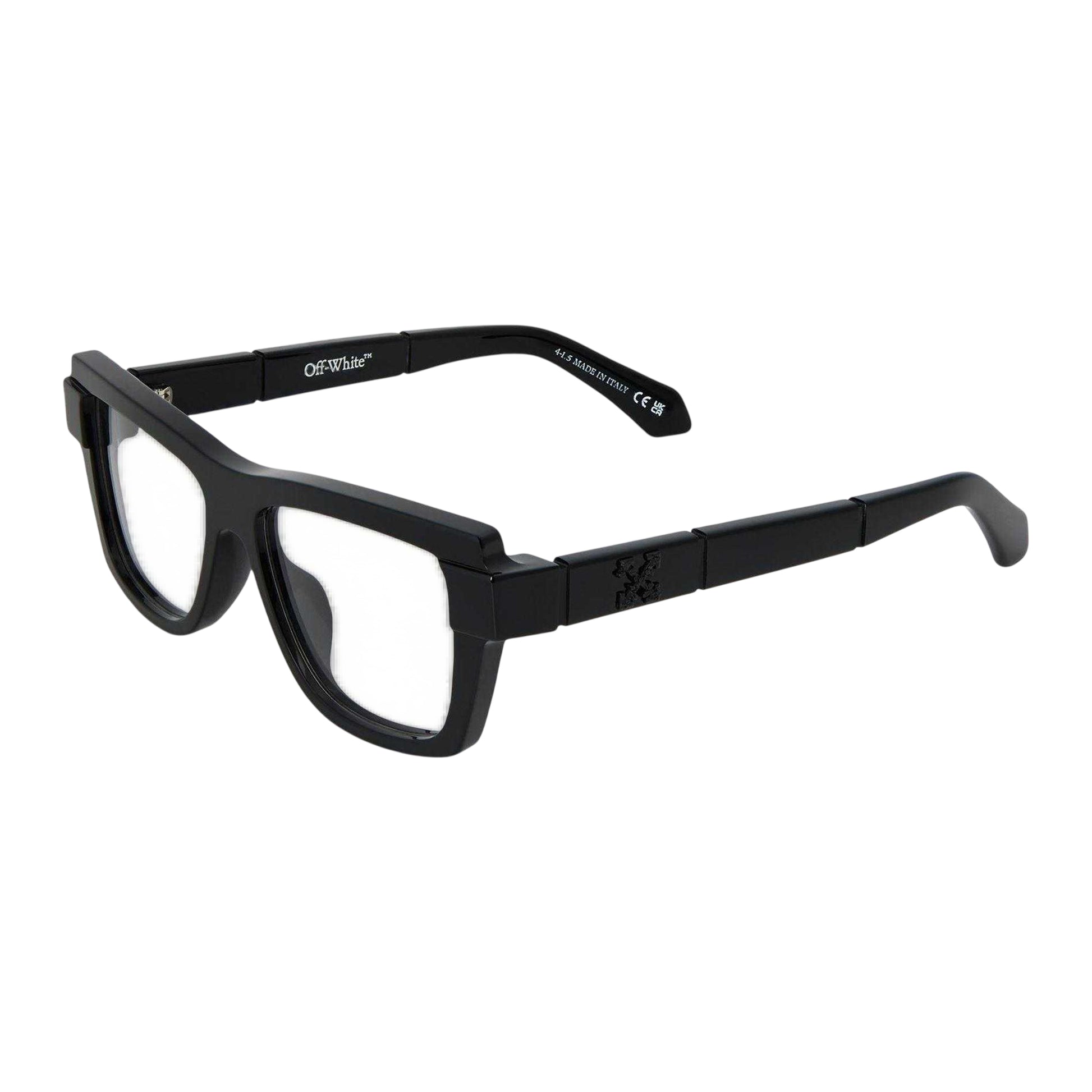 Black - Front - Off White Unisex Adult Style 8v Logo Sunglasses