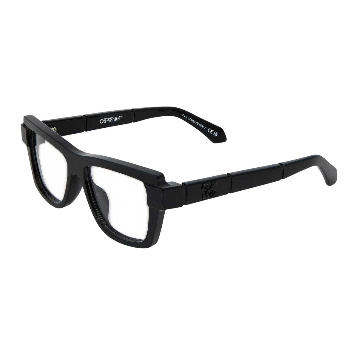 Black - Front - Off White Unisex Adult Style 8v Logo Sunglasses