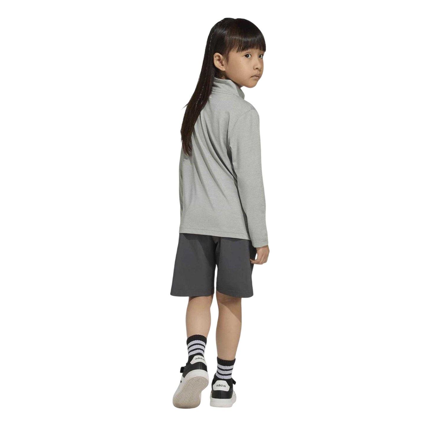 Off White - Back - Adidas Childrens-Kids Sports Tracksuit Set