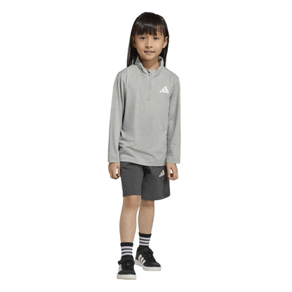 Off White - Side - Adidas Childrens-Kids Sports Tracksuit Set