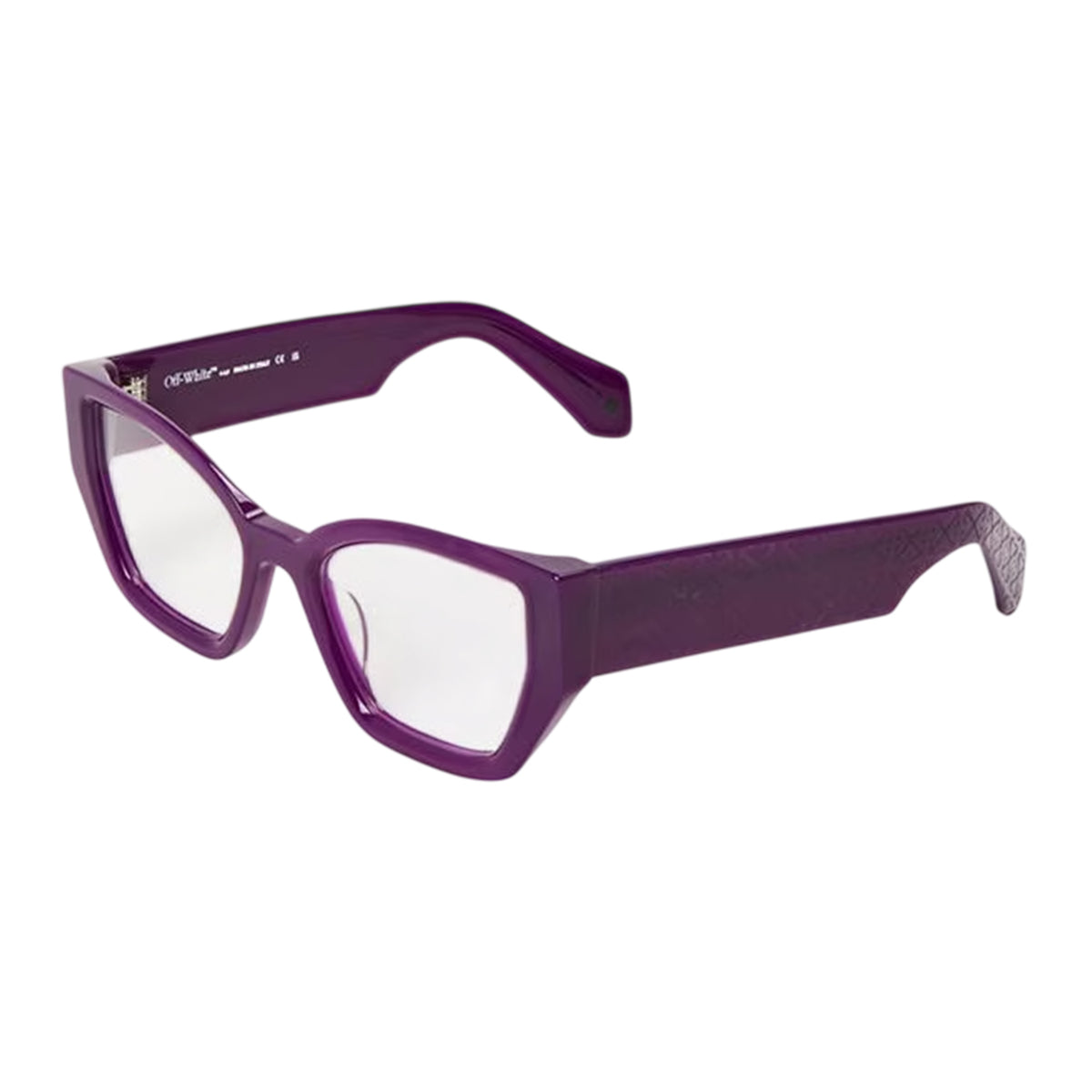 Purple - Front - Off White Unisex Adult Style 7q Logo Sunglasses