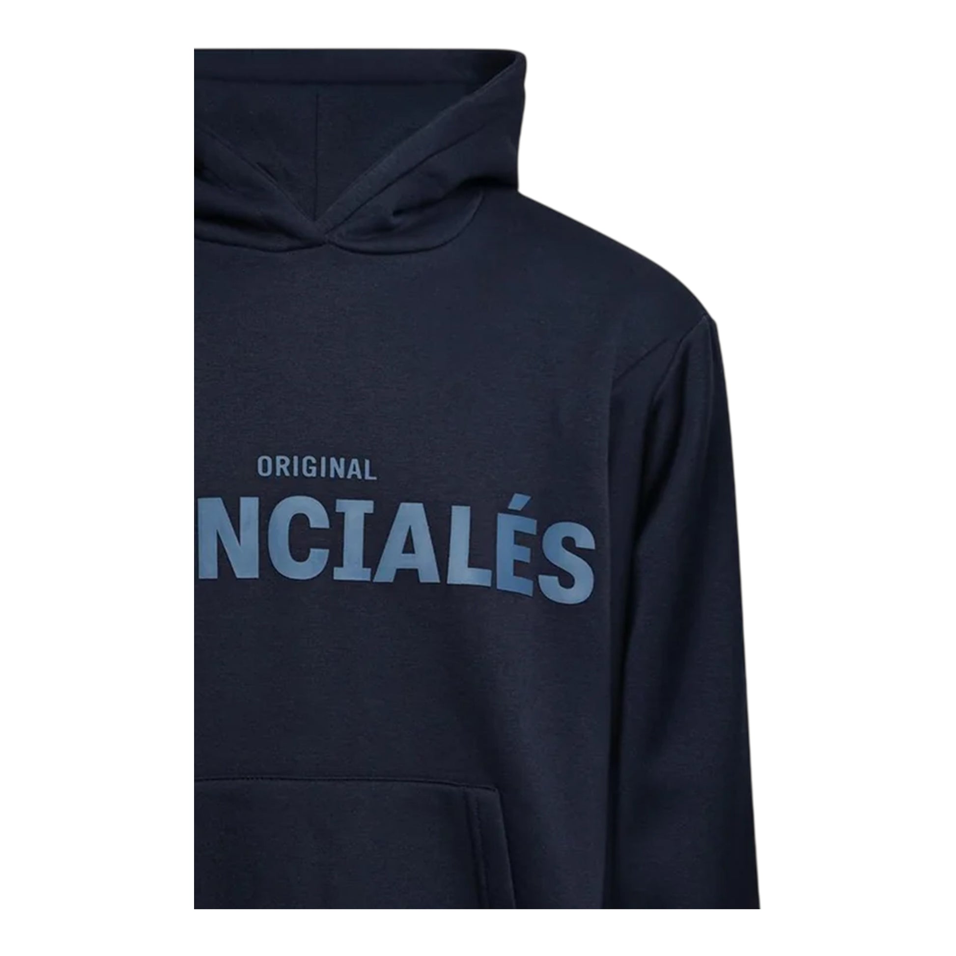 Navy - Side - Original Esenciales Mens Smith Hoodie