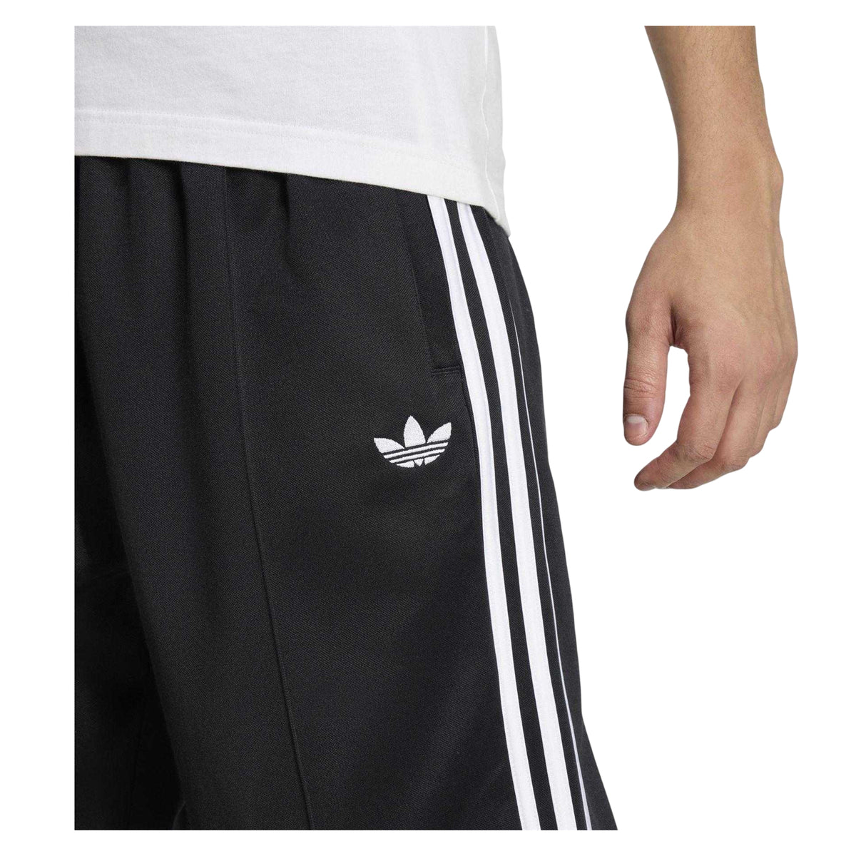 Black-White - Lifestyle - Adidas Mens Ankle Length Joggers