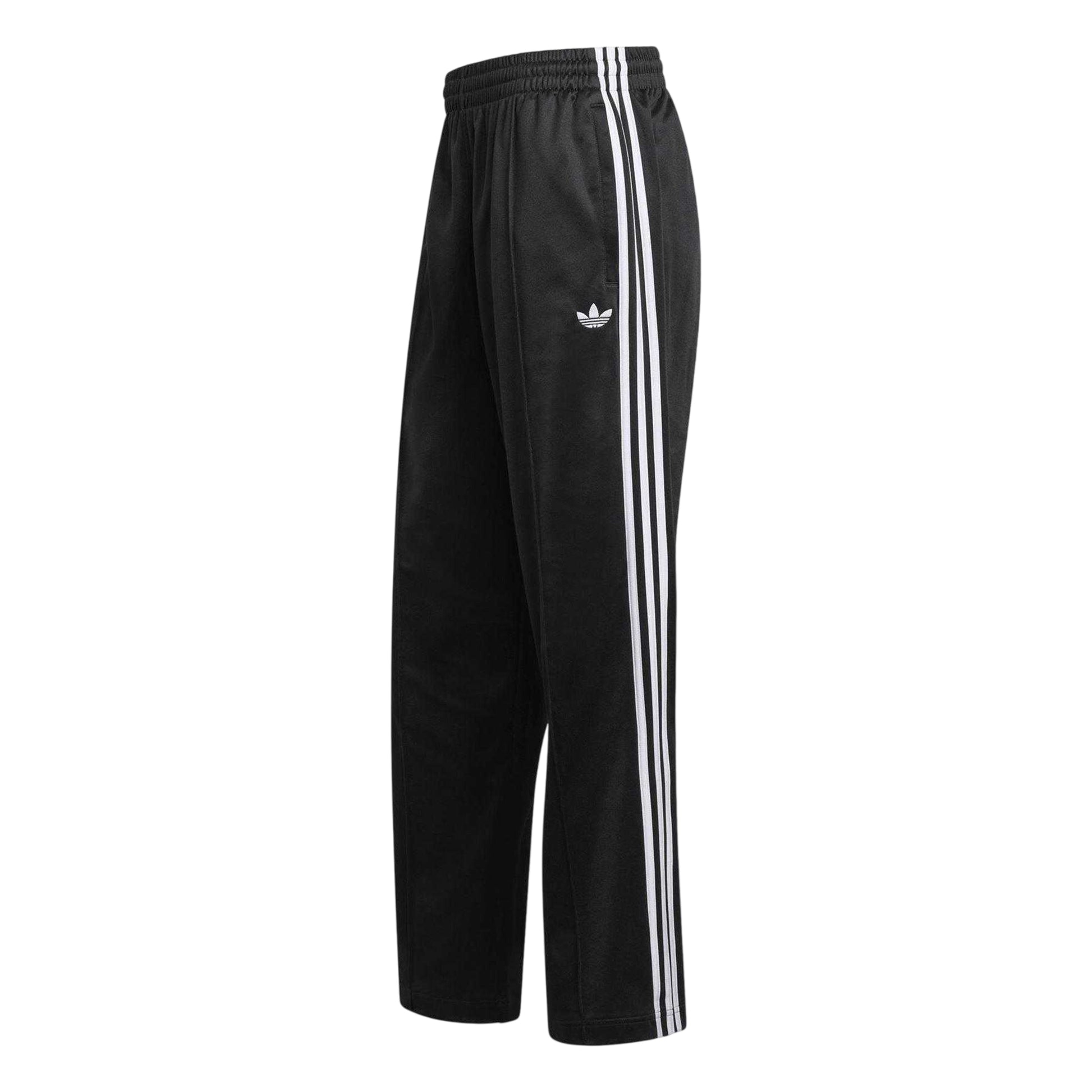 Black-White - Front - Adidas Mens Ankle Length Joggers