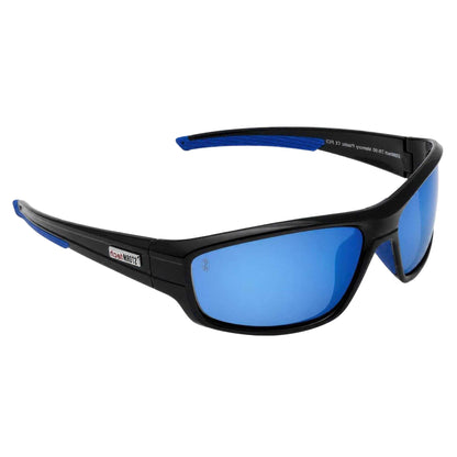 Black - Side - Storm Mens Logo Sunglasses
