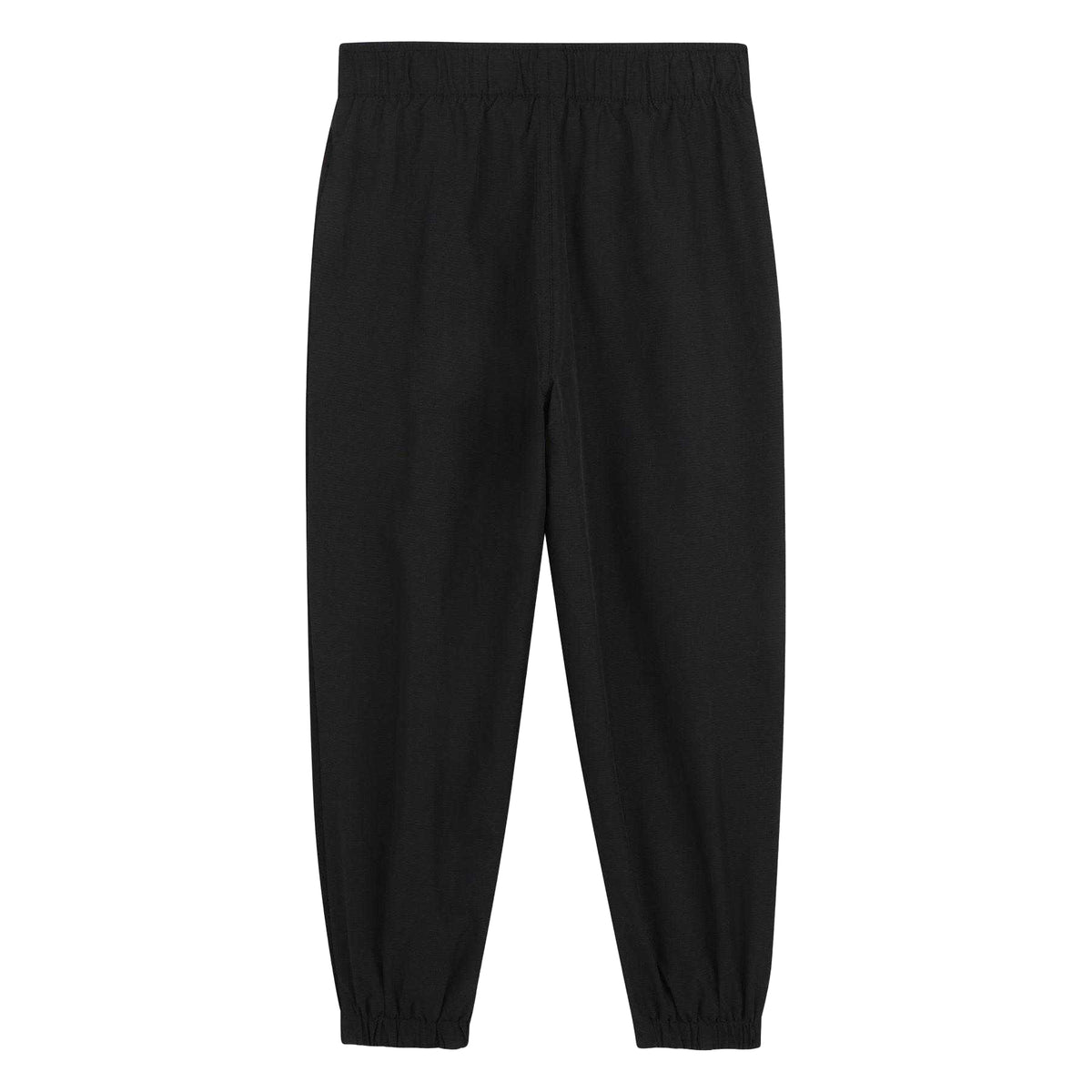Black - Back - Hugo Boys Nylon Tracksuit Bottoms