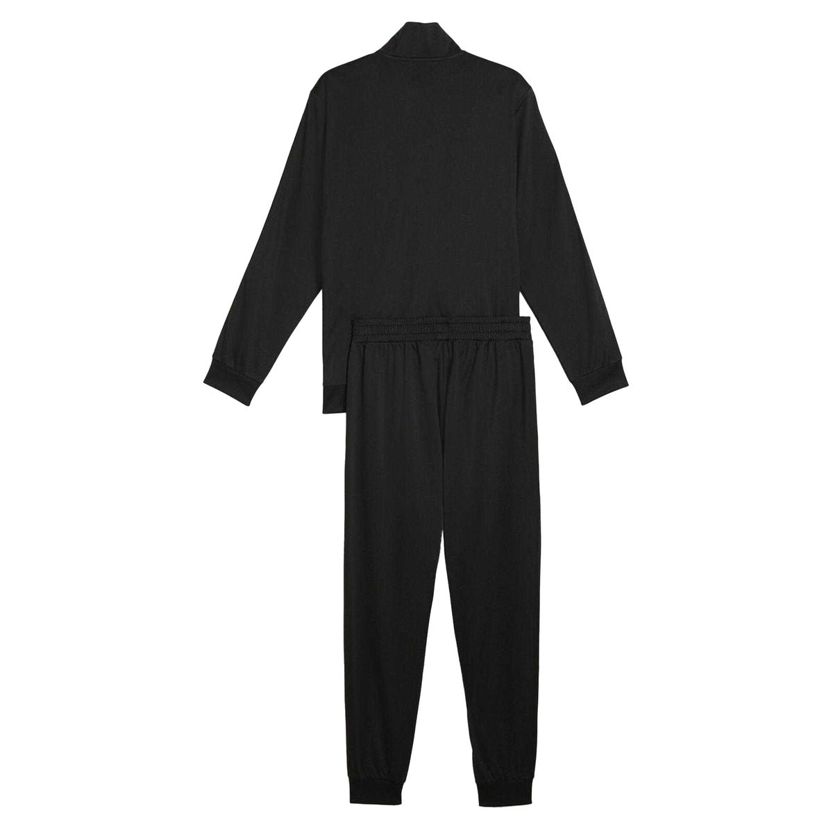 Black - Back - Puma Mens Tape Polyester Tracksuit Set