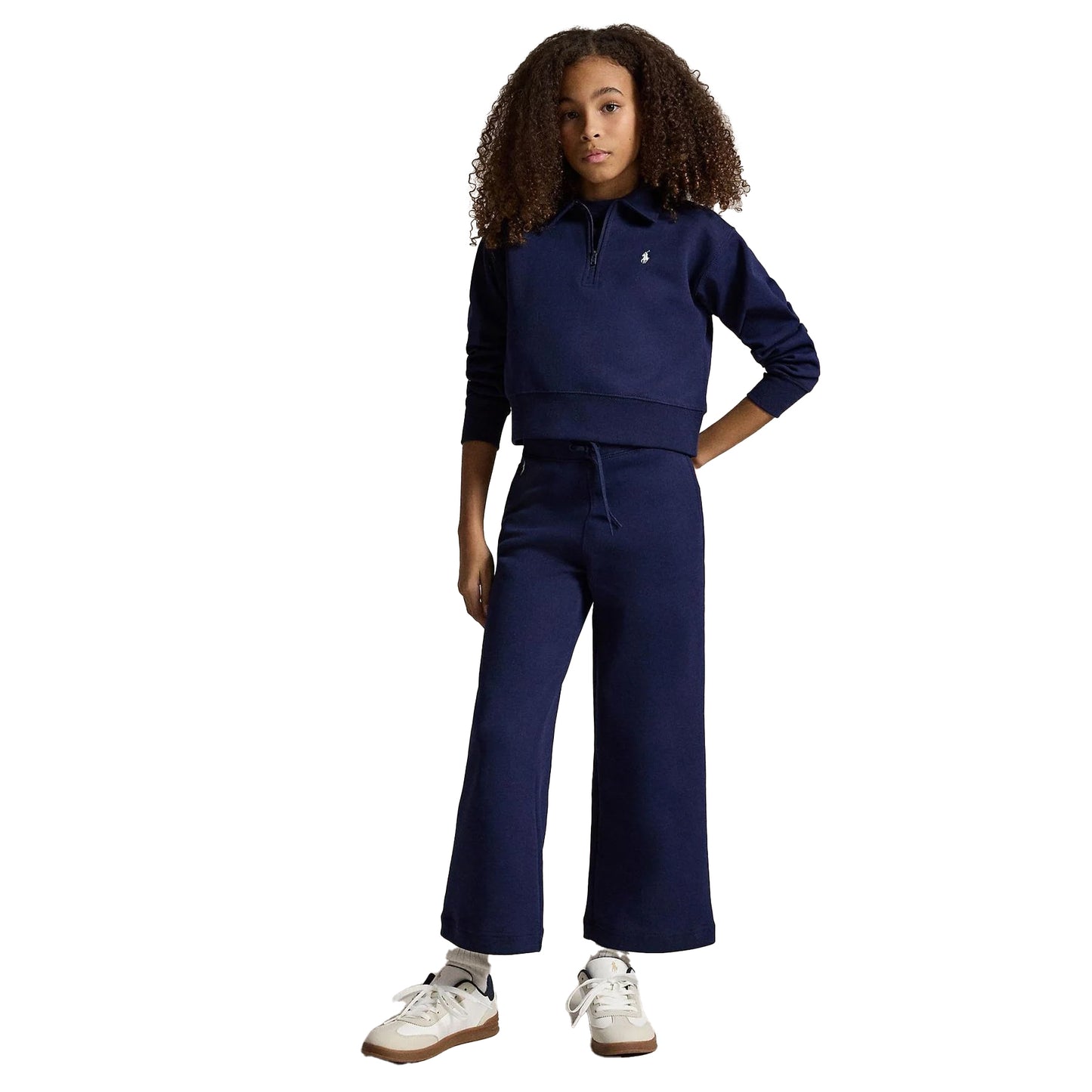 Navy - Pack Shot - Ralph Lauren Childrens-Kids Polo Joggers