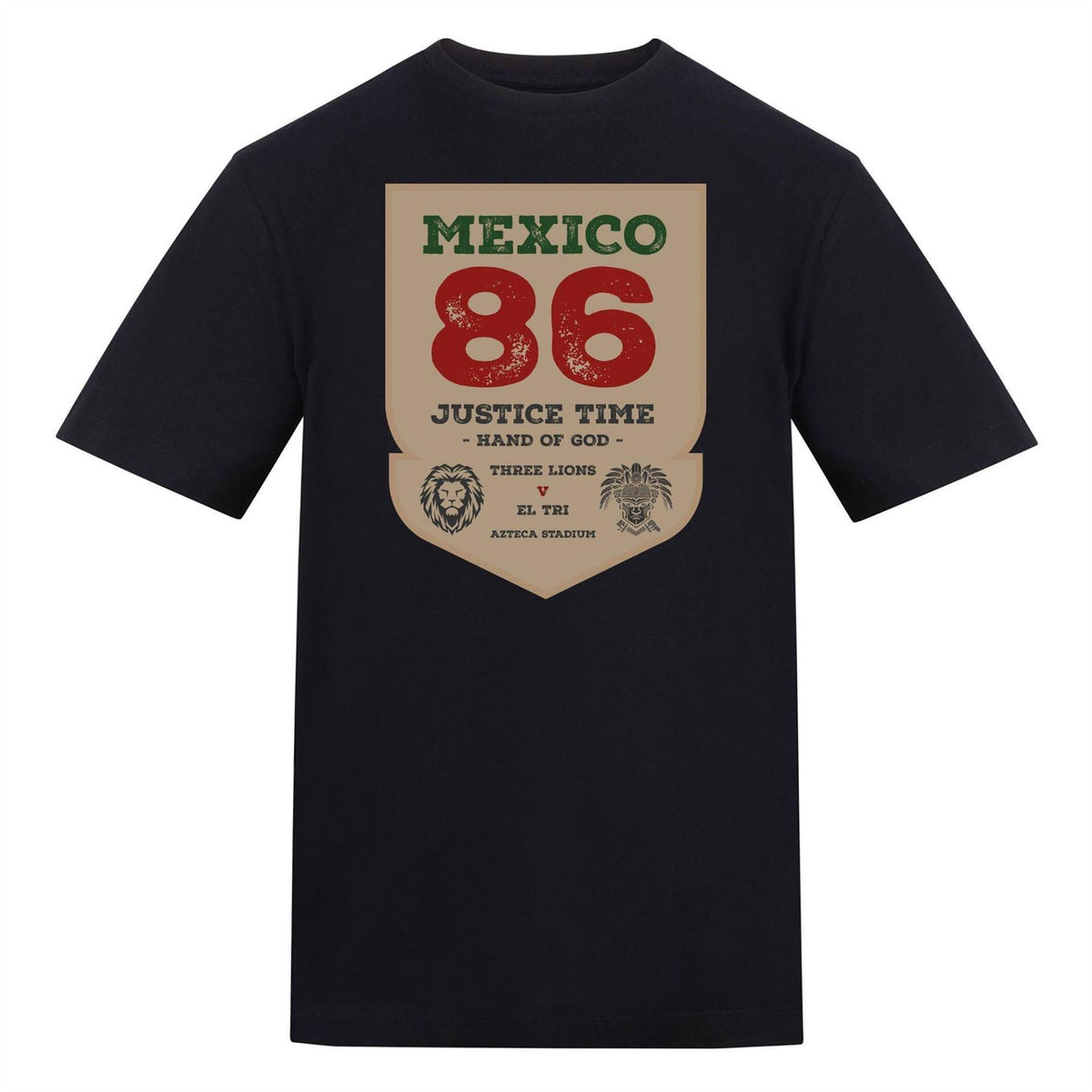 Light - Front - AWD Unisex Adult Mexico 86 Printed T-Shirt