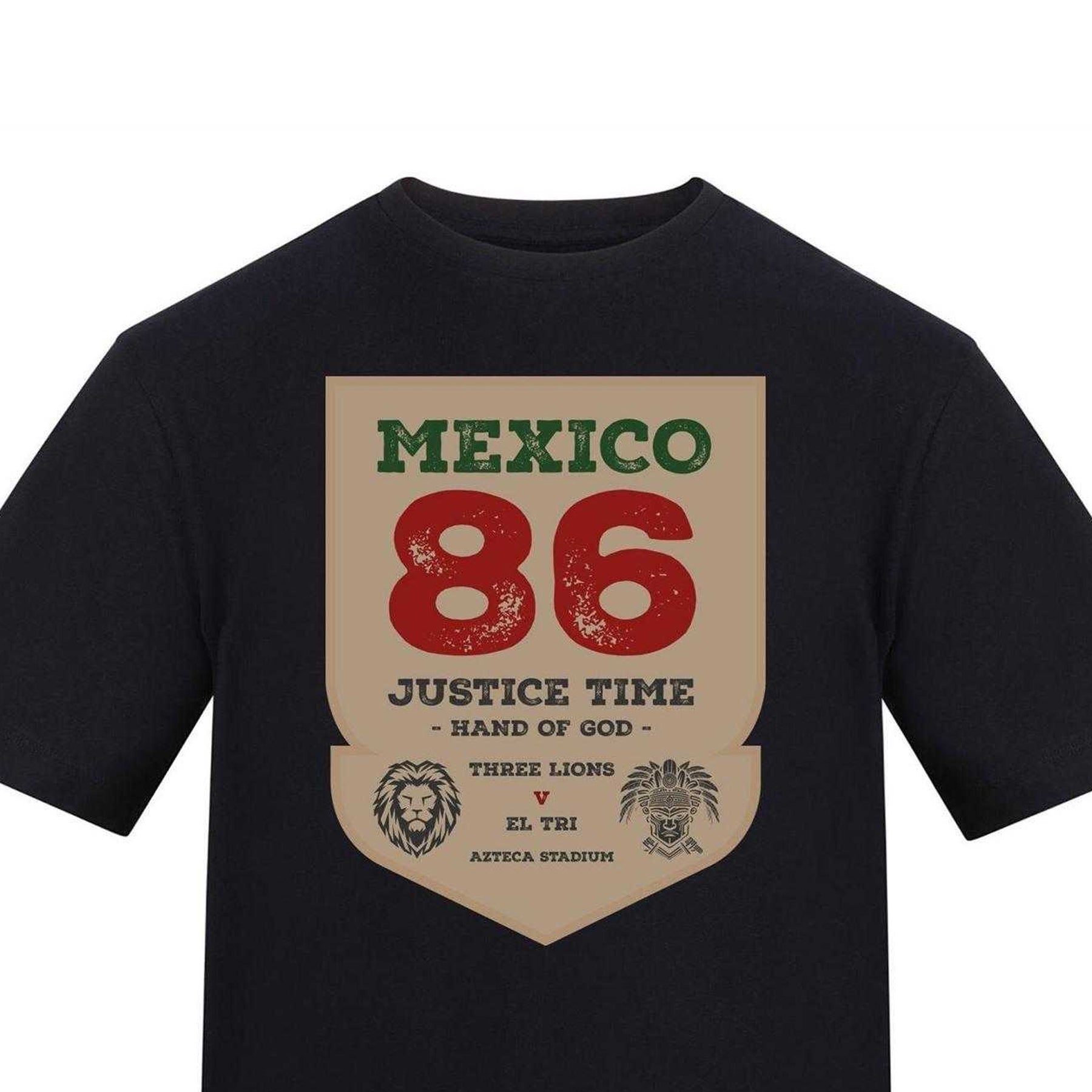 Light - Side - AWD Unisex Adult Mexico 86 Printed T-Shirt