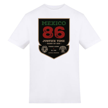 Dark - Front - AWD Unisex Adult Mexico 86 Printed T-Shirt