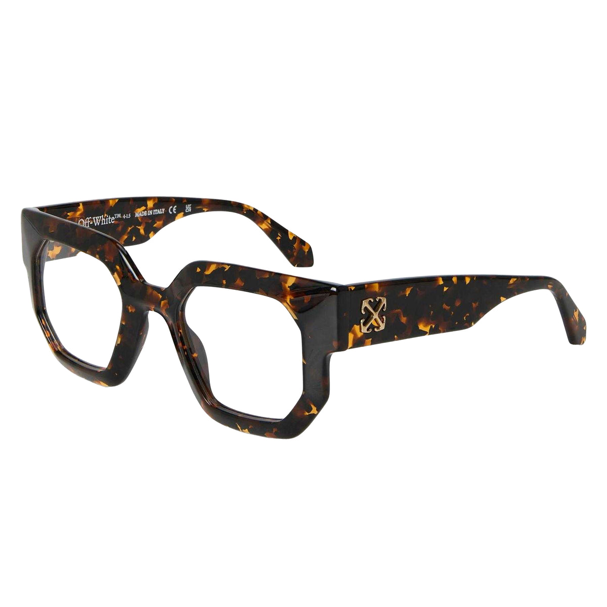 Havana - Front - Off-White Unisex Adult Style 8b Logo Sunglasses