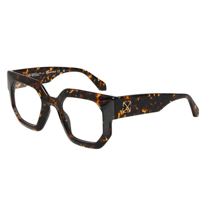 Havana - Front - Off-White Unisex Adult Style 8b Logo Sunglasses