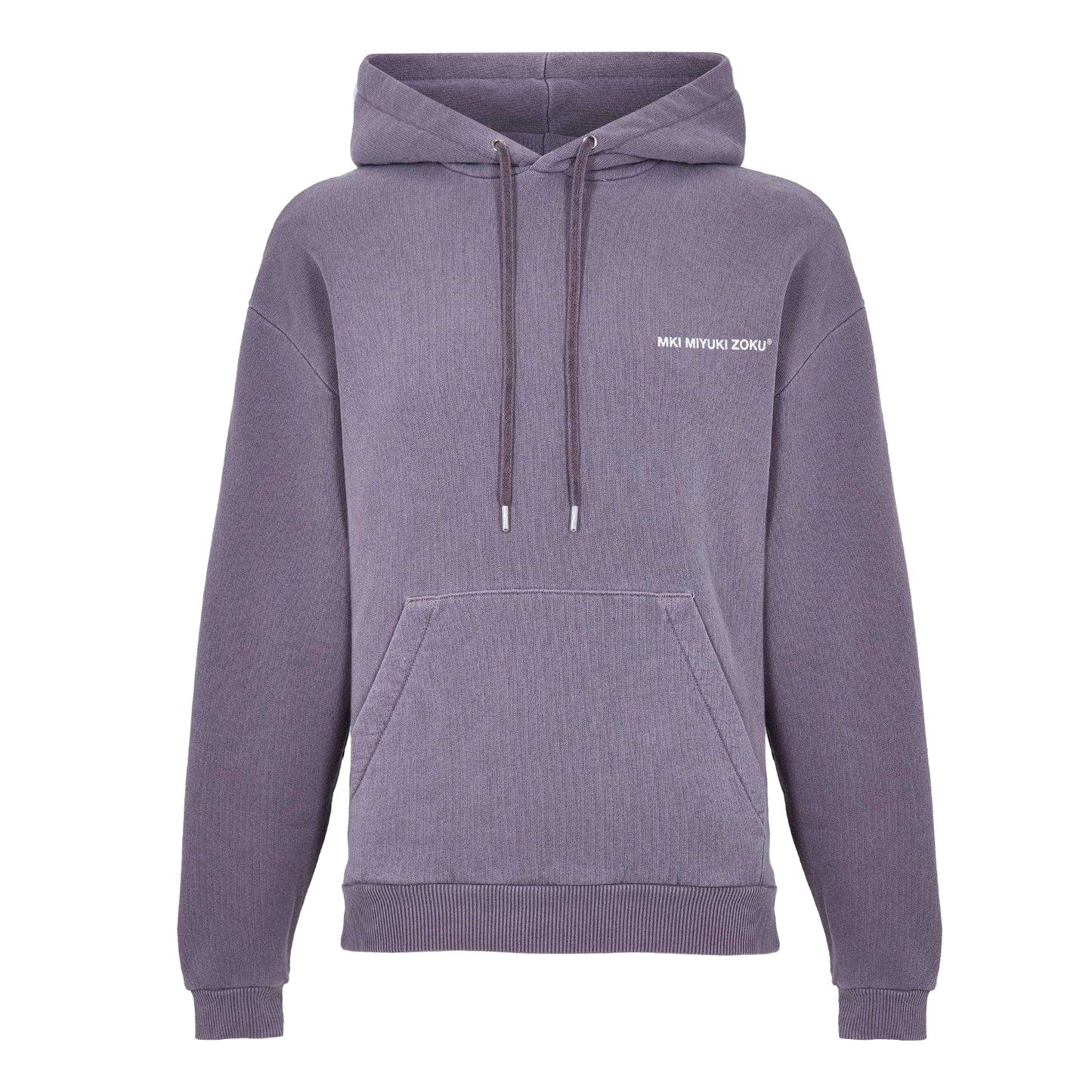 Raisin - Front - MKI MIYUKI ZOKU Mens Logo Oversized Hoodie