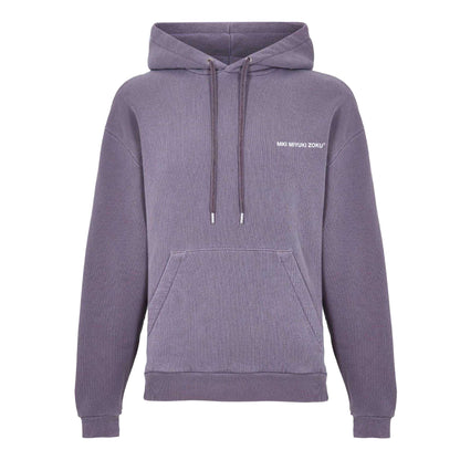 Raisin - Front - MKI MIYUKI ZOKU Mens Logo Oversized Hoodie