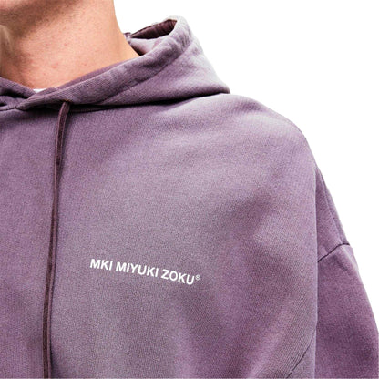 Raisin - Side - MKI MIYUKI ZOKU Mens Logo Oversized Hoodie
