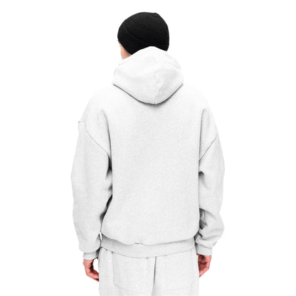Grey - Lifestyle - MKI MIYUKI ZOKU Mens Logo Oversized Hoodie