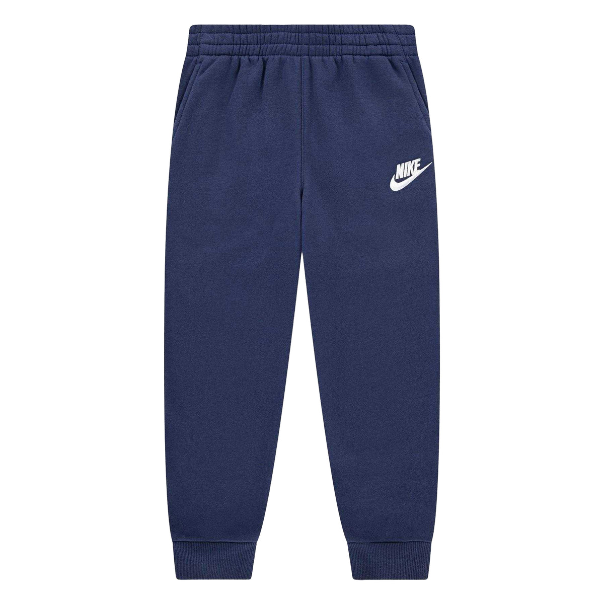 Navy - Front - Nike Childrens-Kids Fleece Relaxed Fit Joggers