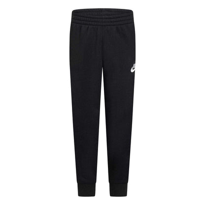 Black - Front - Nike Childrens-Kids Fleece Relaxed Fit Joggers